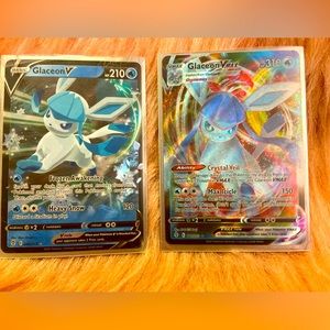 Glaceon V Max with Glaceon V